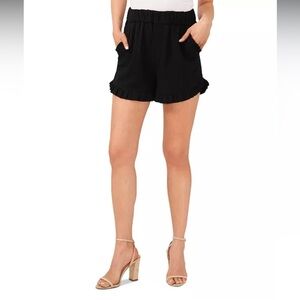 CeCe paper bag tie shorts NWT size 4
